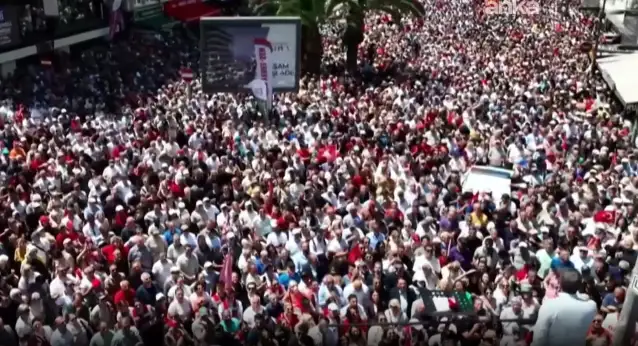 Özgür Özel İzmir'de: Sana meydan okuyorum Erdoğan, biz kazanacağız