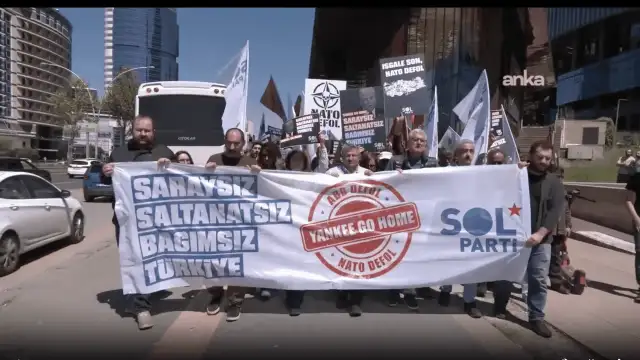 Sol Parti ABD'nin Ankara Büyükelçisi Barrack'ı protesto etti