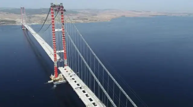 1915 Çanakkale Köprüsü'nün yapımını üstlenen şirketin kârı 1 milyar euro