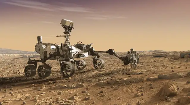 NASA duyurdu: Mars'tan ilk kaya örneği alındı