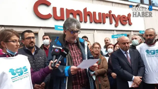 TGS'den Cumhuriyet Gazetesi’ndeki işten çıkarmalara tepki: “Tehlikenin farkındayız”