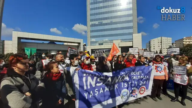 Fastfood işçileri: "Biz çalışıyoruz, biz üretiyoruz, patronlar zenginleşiyor"