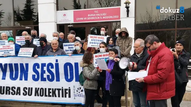 Bursa Su Kolektifi: "Suyumuzu koruyalım, yaşamı savunalım"