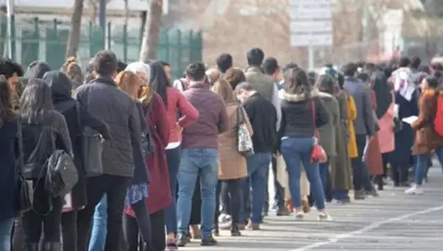 İşsizlik oranı, Kasım 2023'te bir önceki aya göre 0,4 puanlık artışla yüzde 9 oldu