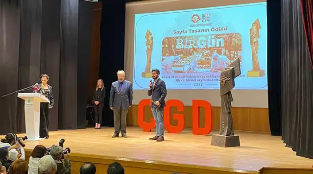 ÇGD ödülleri sahiplerini buldu