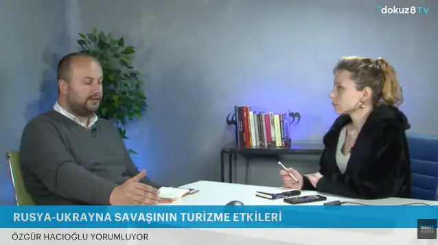 Özgür Hacıoğlu, dokuz8 TV'de anlattı: Rus ve Ukraynalı oligarklar gelecek
