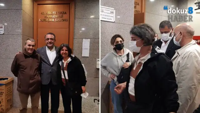 Gülsüm ve Sami Elvan "cumhurbaşkanına hakaret" iddiasıyla hakim karşısına çıktı