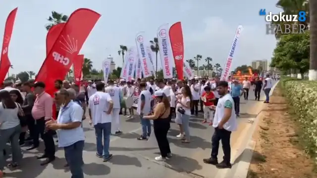 Akdeniz Bölgesi'nde köylerden kentlere 1 Mayıs coşkusu her yerde