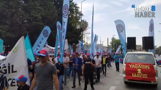 Ege Bölgesi'nde 1 Mayıs İşçi Bayramı kutlandı: "İş, ekmek, özgürlük için"