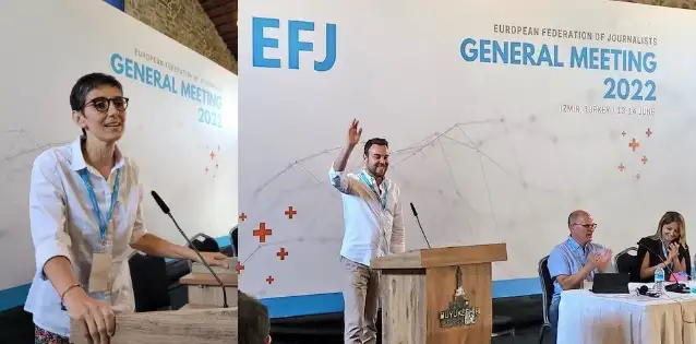 EFJ'ye ilk kez bir kadın başkan seçildi, Türkiye'den Mustafa Kuleli de başkan yardımcısı oldu