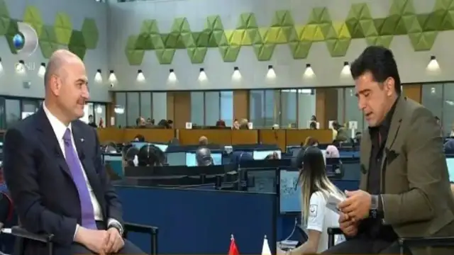 Soylu sabah programına katıldı, sosyal medyanın diline düştü: Dedikodu programına katılıyor, sunucu da asker kaçağı