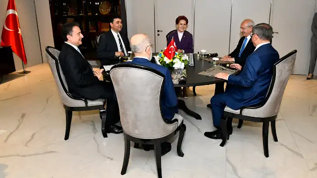 Altılı masa geçiş süreci için bir protokol hazırlayacak; Cumhurbaşkanı olacak kişi bazı yetkilerini kullanmayacak