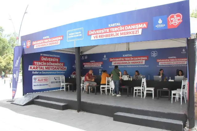 Kartal Belediyesi'nden lise ve üniversite tercihlerinde öğrencilere ücretsiz danışma hizmeti