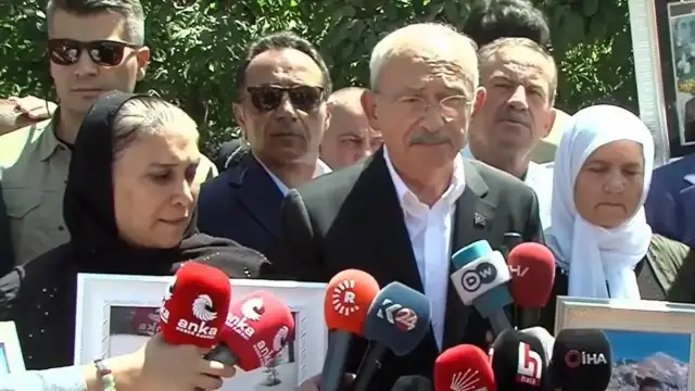 Kılıçdaroğlu: Olayın aydınlatılması lazım, bu olayı aydınlatacağıma dair söz vermek için buraya geldim