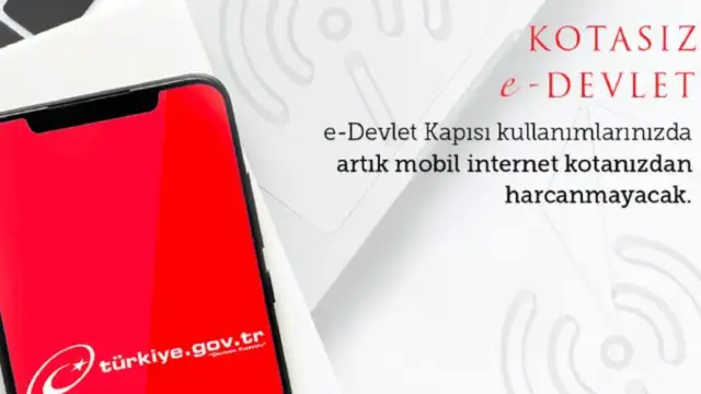 E-devlete girişlerde, internet kotasından harcama olmayacak