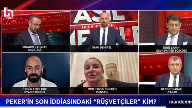 Peker'i doğrulayan Mine Tozlu Sineren: Zehra Taşkesenlioğlu ayağına Hınıs'a çağırdı, onunla görüştükten sonra ağladım