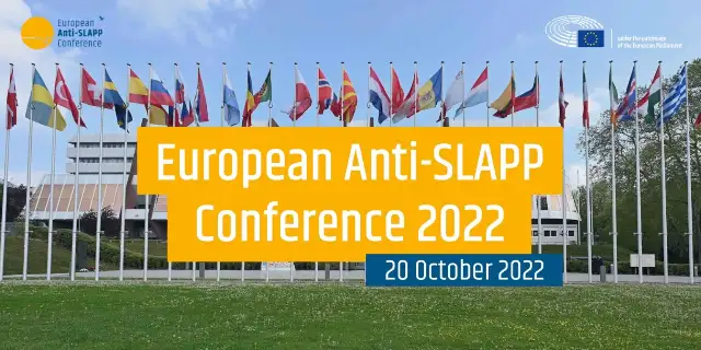 Avrupa Anti-SLAPP Konferansı için kayıtlar 8 Ağustos’ta açılıyor