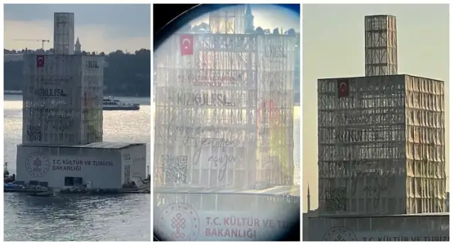 Bakan Ersoy’dan Kız Kulesi açıklaması: Kulenin özgün yapısı çürümüş
