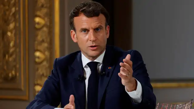 Macron'dan muhalefet partilerinin programlarının "iç savaş"a yol açabileceği uyarısı