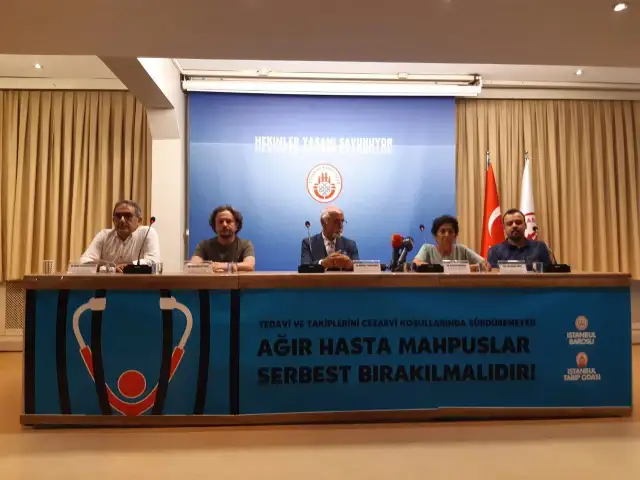 İstanbul Tabip Odası ve İstanbul Barosu’ndan açıklama: Ağır Hasta Mahpuslar Serbest Bırakılmalıdır