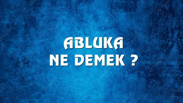 Abluka Ne Demek, Ne Anlama Gelir? Abluka Kelimesi TDK Sözlük Anlamı Nedir?