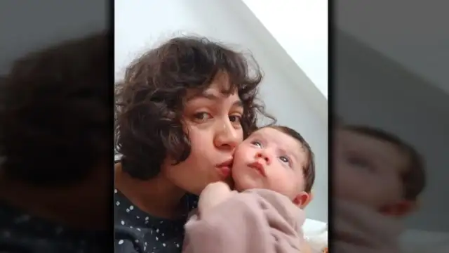 45 günlük bebeğe çıplak arama