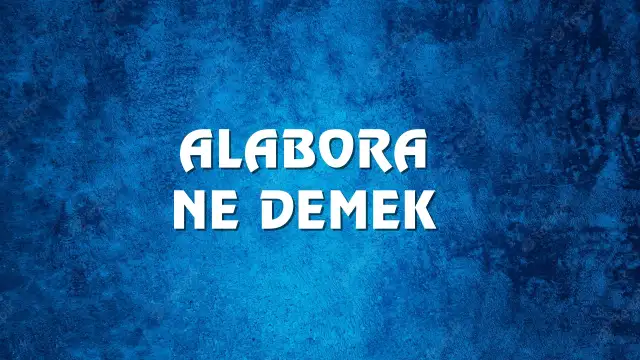 Alabora kelimesinin kökeni nedir ? Alabora Ne Demek, Ne Anlama Gelir? Alabora Kelimesi TDK Sözlük Anlamı Nedir?