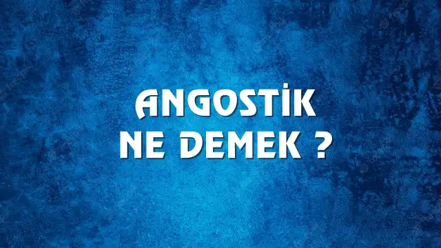 Agnostik ne demek ve kökeni nedir? Agnostik Ne Demek, Ne Anlama Gelir? Agnostik Kelimesi TDK Sözlük Anlamı Nedir?