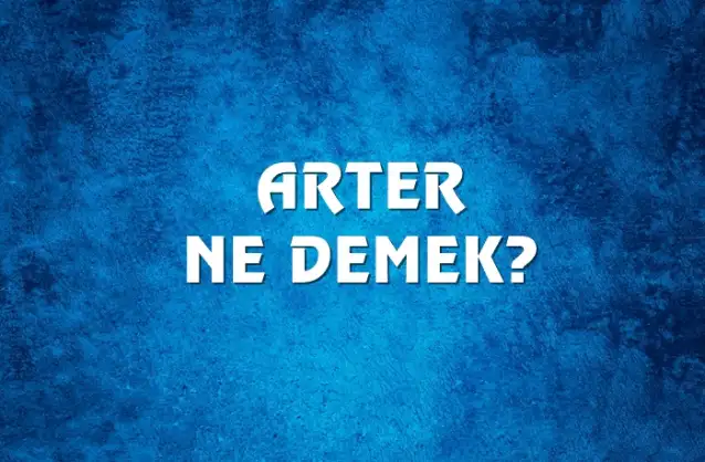 Arter Ne Demek, Ne Anlama Gelir? Arter Kelimesi TDK Sözlük Anlamı Nedir?
