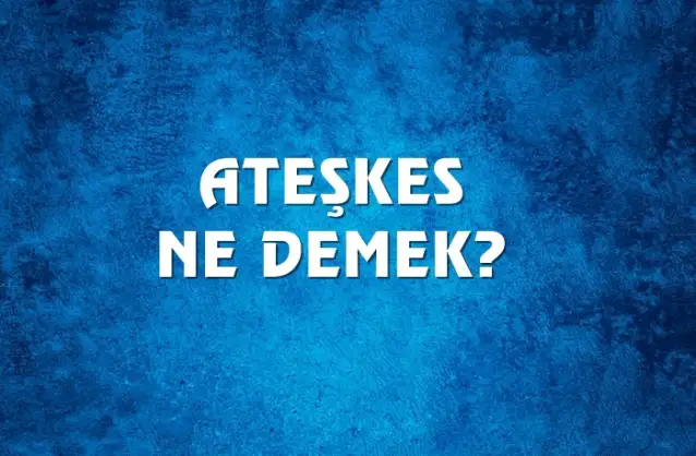 Ateşkes Ne Demek, Ne Anlama Gelir? Ateşkes Kelimesi TDK Sözlük Anlamı Nedir?