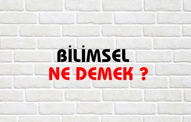 Bilimsel Ne Demek, Ne Anlama Gelir? Bilimsel Kelimesi TDK Sözlük Anlamı Nedir?