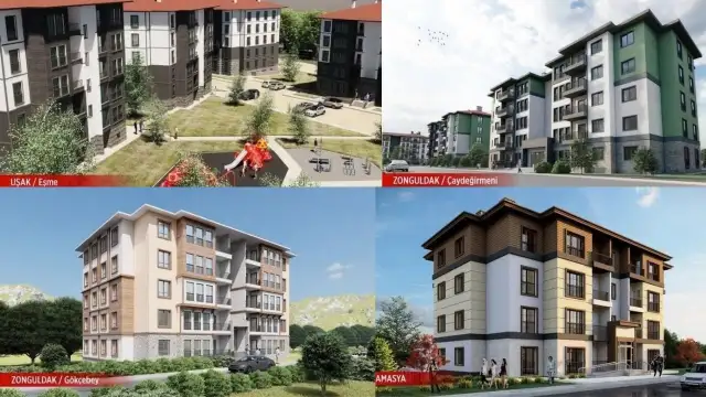 TOKİ Sosyal Konutlarının görüntüleri nasıl olacak: İşte kent kent sosyal konutlar