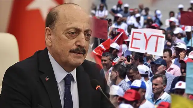 Bakan Bilgin: EYT açıklaması: 1999 öncesi 5000 prim gün şartını değiştirmiyoruz