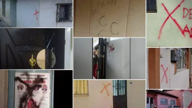 Alevilere yönelik 42 ırkçı saldırı yapıldı... Mersin Valiliği evlerin işaretlenmesine 'ideolojik değil' dedi