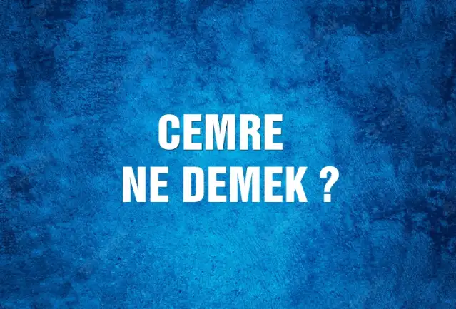 Cemre Ne Demek, Ne Anlama Gelir? Cemre Kelimesi TDK Sözlük Anlamı Nedir?
