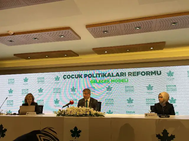 Gelecek lideri Davutoğlu Çocuk Politikaları Reformunu açıkladı: Çocuğa özne olmayı öğreteceğiz