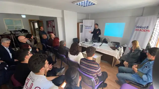 #dokuz8AKADEMİ Manisa’da “Seçim Haberciliği Eğitimi” düzenledi
