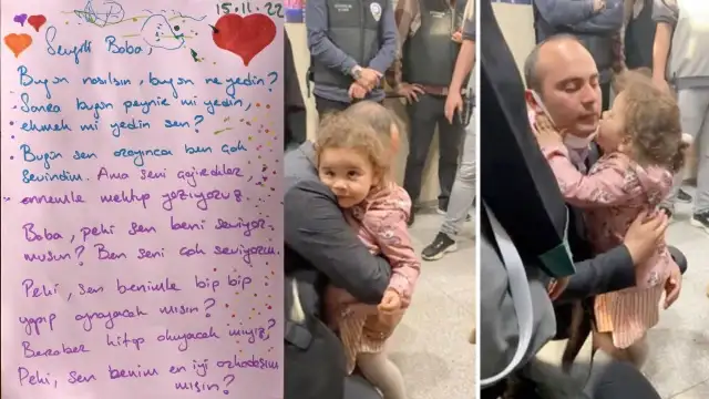 Vera'dan Gezi tutuklusu babası Tayfun Kahraman'a mektup: Baba çok özledim, kağıt da bitti, lütfen gel artık