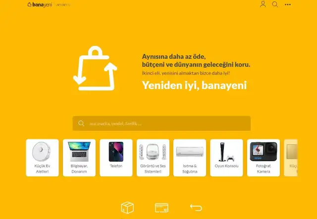 Yeni ikinci el platformu Akakçe’den geliyor : ‘banayeni’