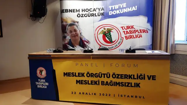 TTB'den Şebnem Korur Fincancı'nın duruşması öncesi ulusal ve uluslararası  katılımlı çağrı 