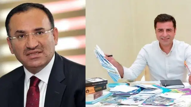 Adalet Bakanlığı'ndan Demirtaş'ın sosyal medya paylaşımlarına müdahale hazırlığı