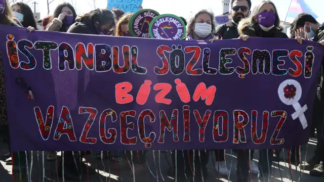 KONDA: "Toplumun sadece yüzde 7'si İstanbul Sözleşmesi'ni istemiyor"