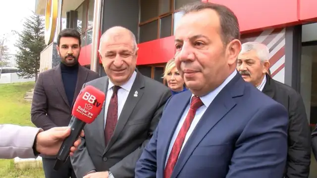 Tanju Özcan'dan Ümit Özdağ'a ziyaret