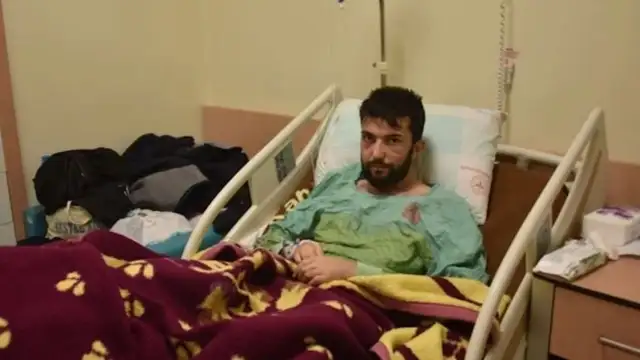 Adıyamanlı Ahmet Aslan, hayatını üzerine düşen derin dondurucuya borçlu