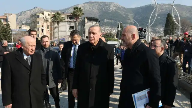 Bahçeli depremden 16 gün sonra memleketi Osmaniye’de