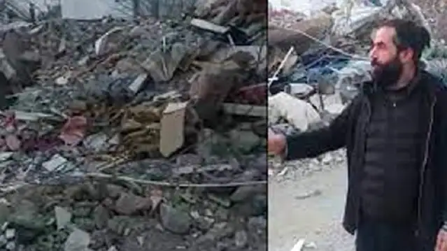 Adıyamanlı depremzede: Hâlâ enkaz altında cesetler var