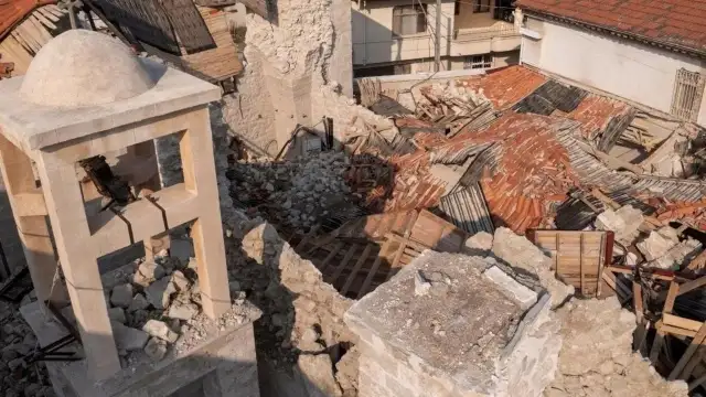 Meryem Ana Kilisesi hasar gördü