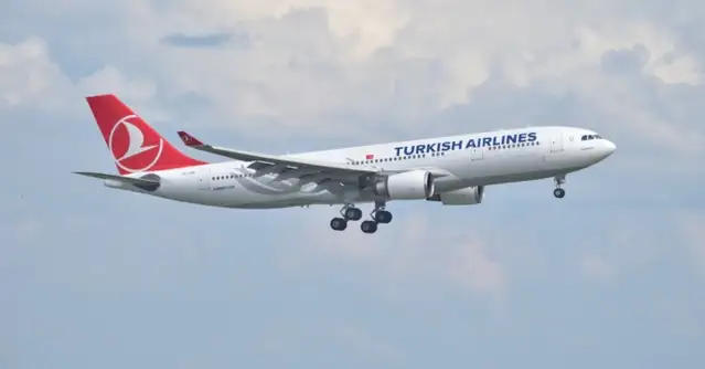 THY’den zorlu iniş