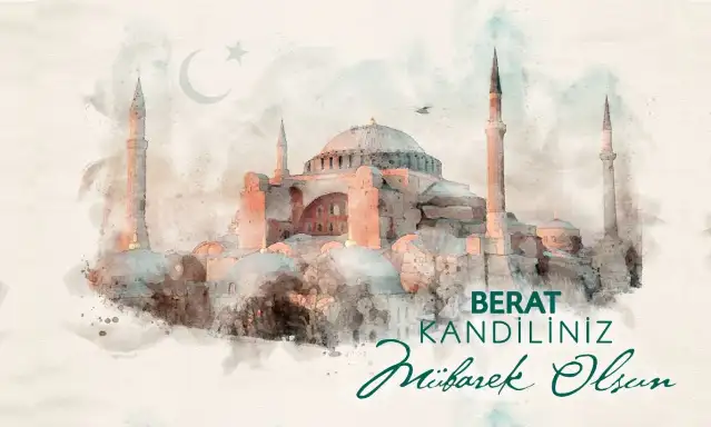 Resimli Berat Kandili mesajları