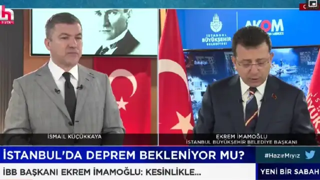 İmamoğlu canlı yayında: İnsanlarımıza ev yapmamışız, tabut yapmışız,  acı konuşuyorum ki içimiz acısın